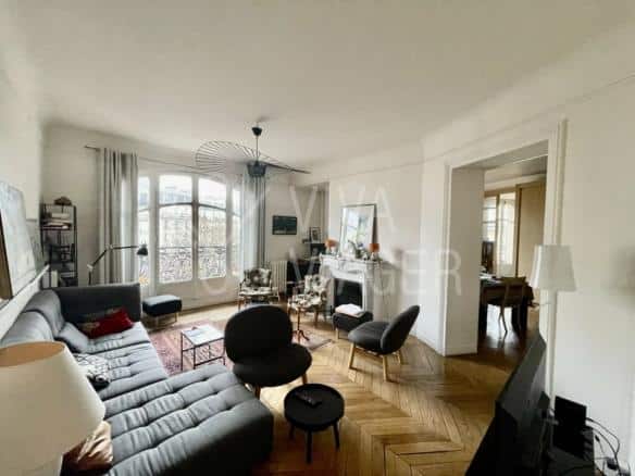 Appt de 4P de 108 m² – Nue-propriété – Bd Raspail Paris 14