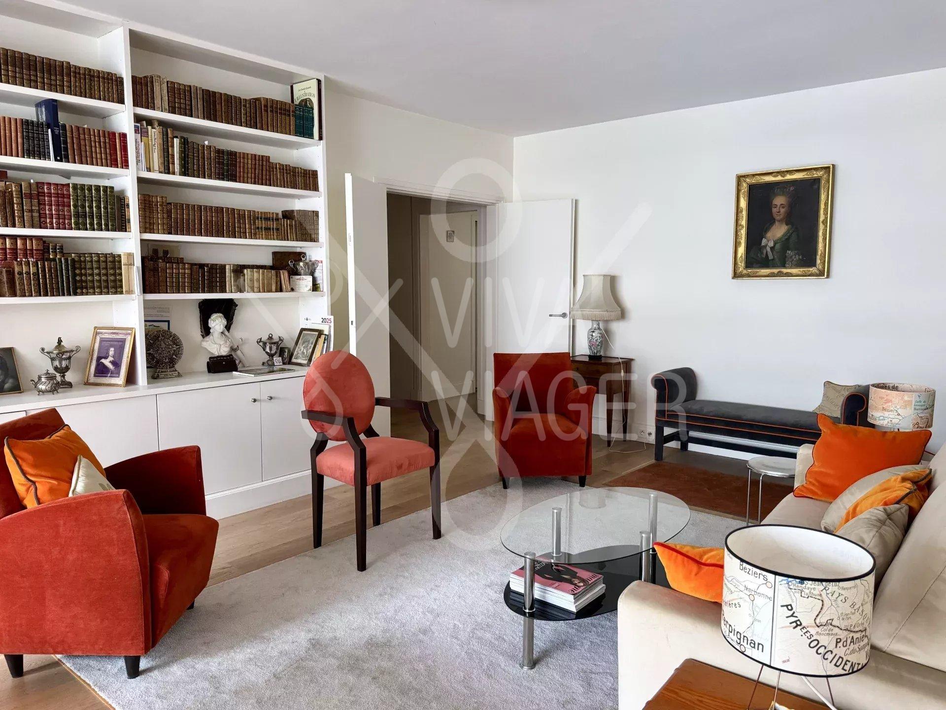 Appt 3P 91m² – Viager occupé 5 ans – Paris 6ème