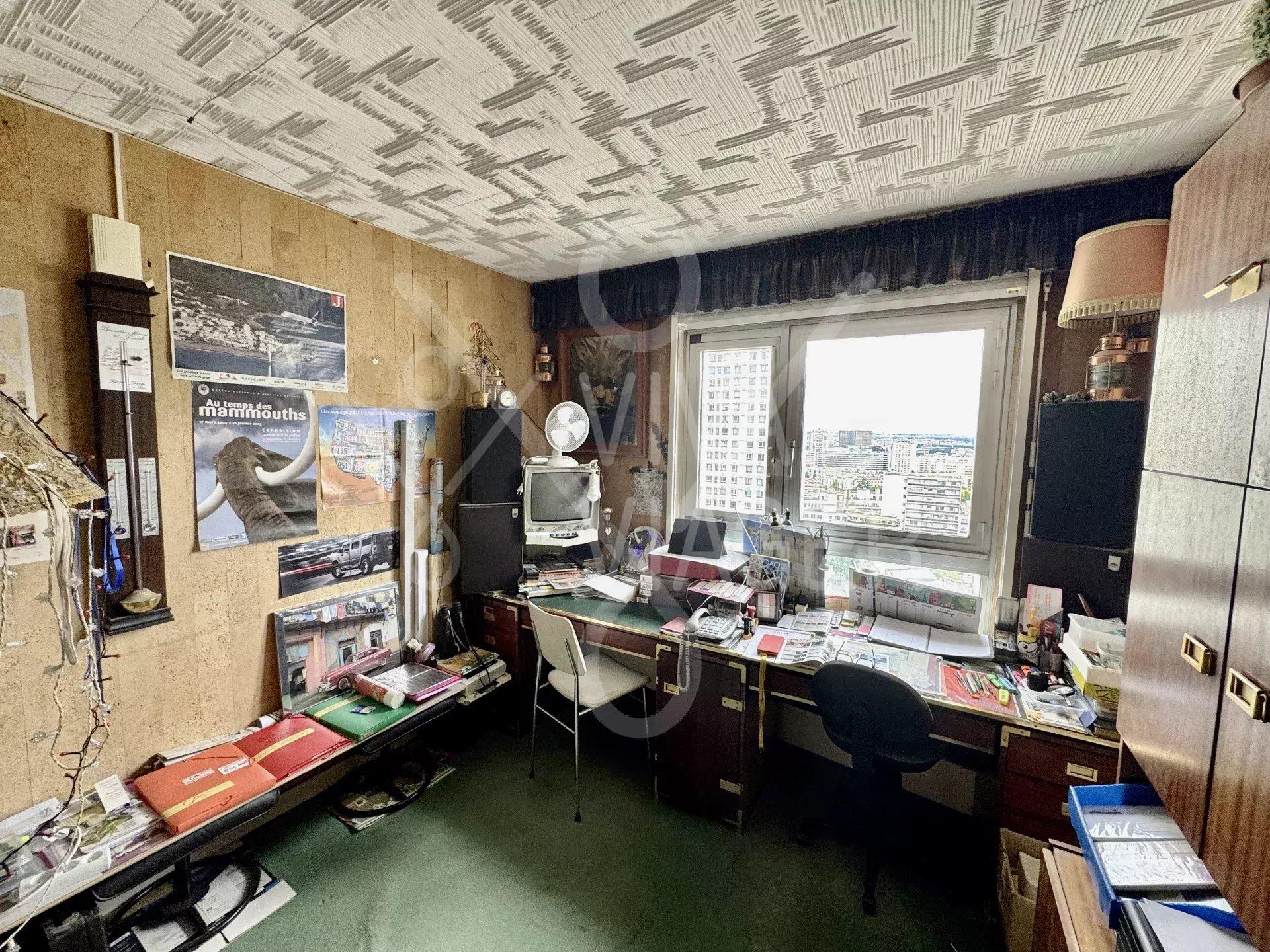 Appt 3P 66 m² – Viager Occupé – Paris 13ème