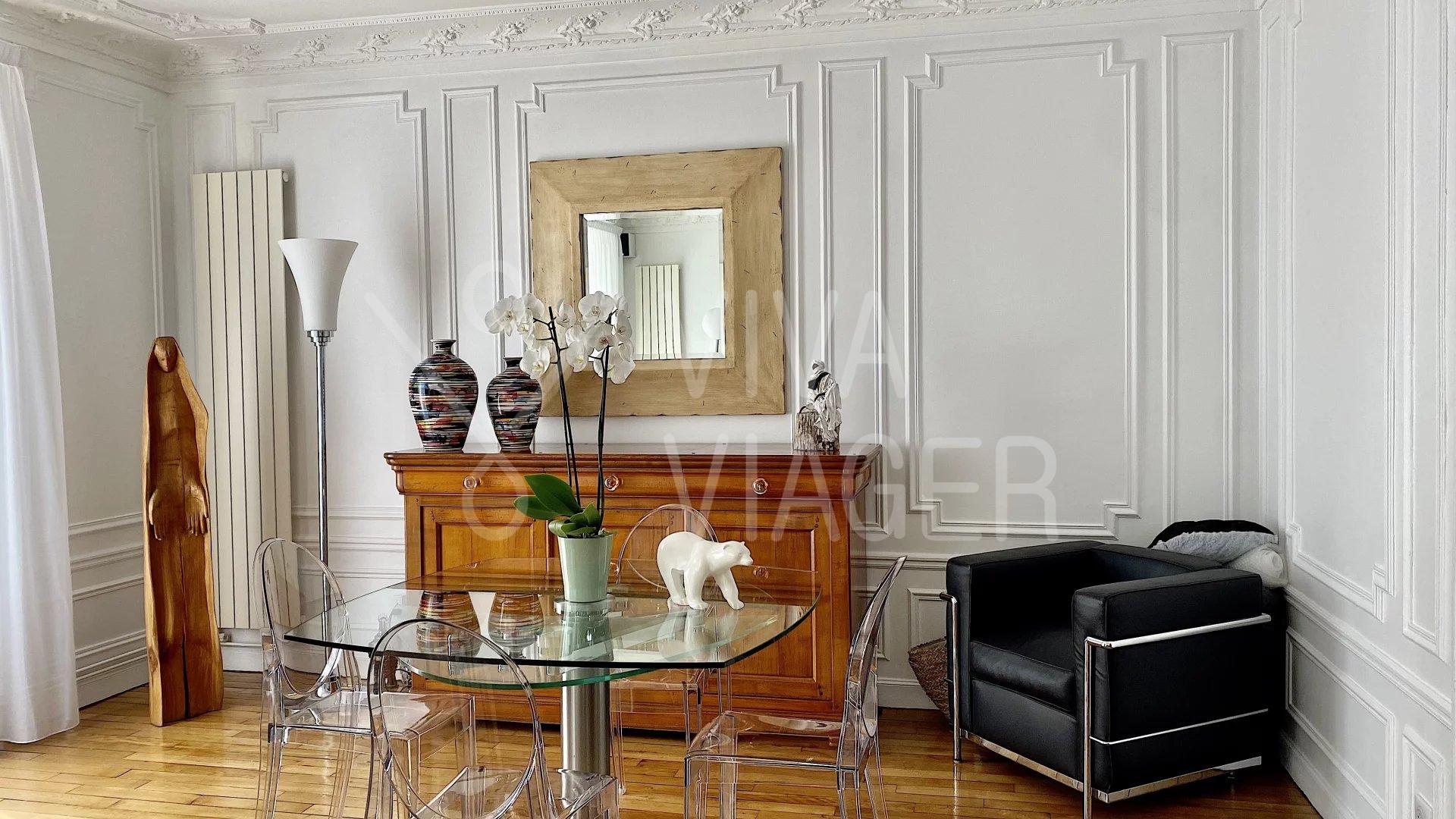 Apt de 4P de 95 m² – Viager Libre– Paris 14